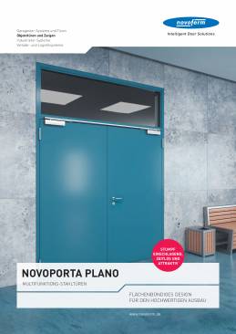 Stahltüren (stumpfeinschlagend) / NovoPorta Plano