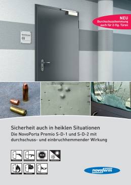 Beschusshemmende Türen