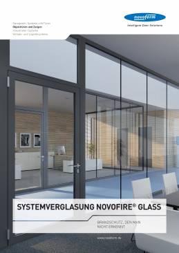Systemverglasung NovoFire® Glass
